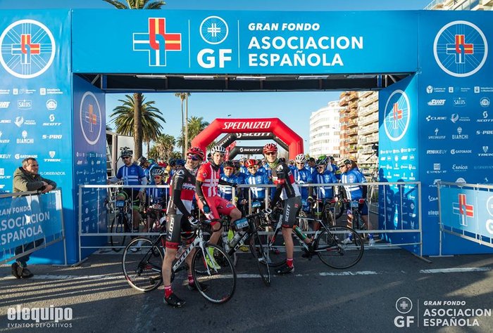 La fiesta del Gran Fondo Asociación Española