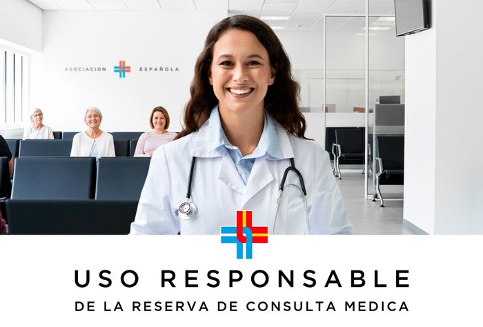 Uso responsable de reserva de consulta médica